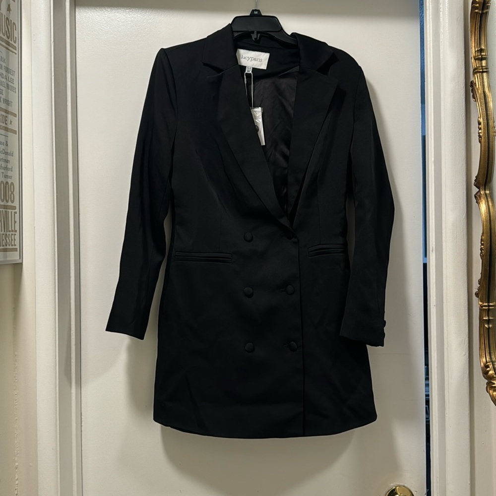 Bloomingdale’s Lucyparis Two Button Blazer Dress